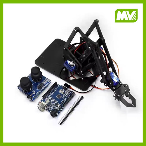 亚克力机械臂机器手  UNO创客学习套件DIY电子制作套件 4自由度