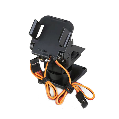 MG/SG90s二自由度舵机云台塑料支架 双轴摄像头超声波智能小车