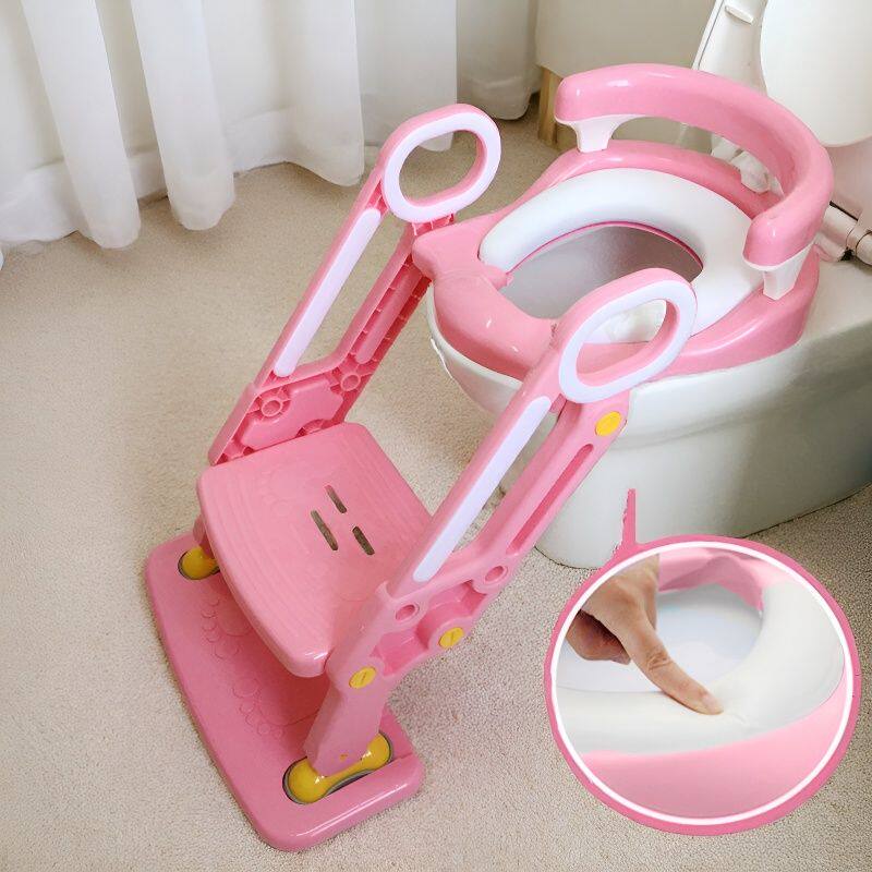 儿童坐便器楼梯式男宝宝马桶圈坐便椅女孩阶梯折叠架小孩婴儿便盆