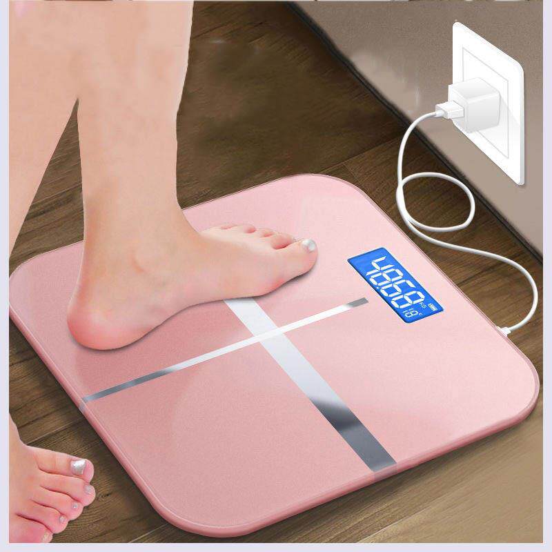 一体重电子秤人体家用准电了称公平秤成人电子称之店垫陈电池