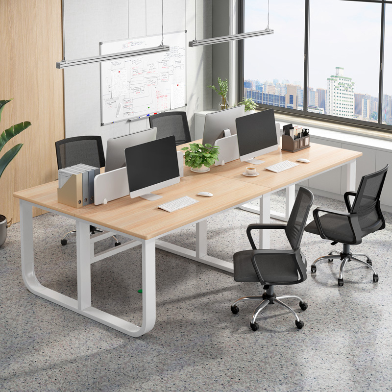办公桌椅组合简约现代职员室家具