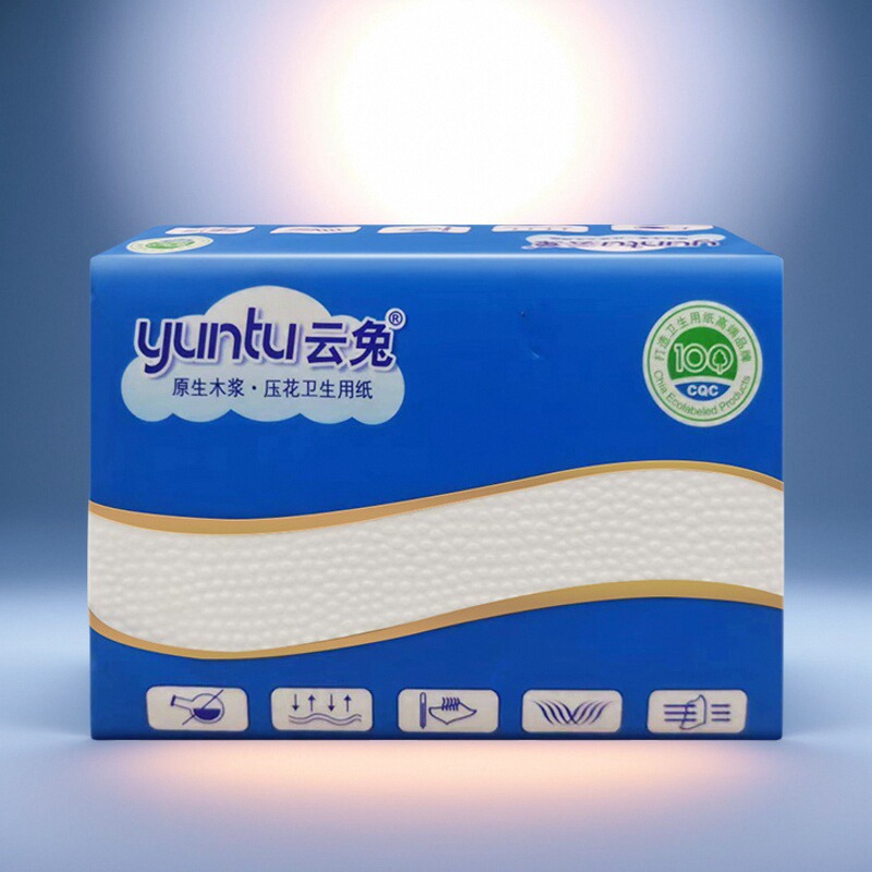 云兔卫生纸家用木浆卫生纸