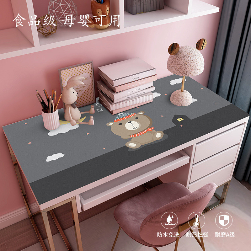 书桌垫学生防水PU皮革学习桌垫