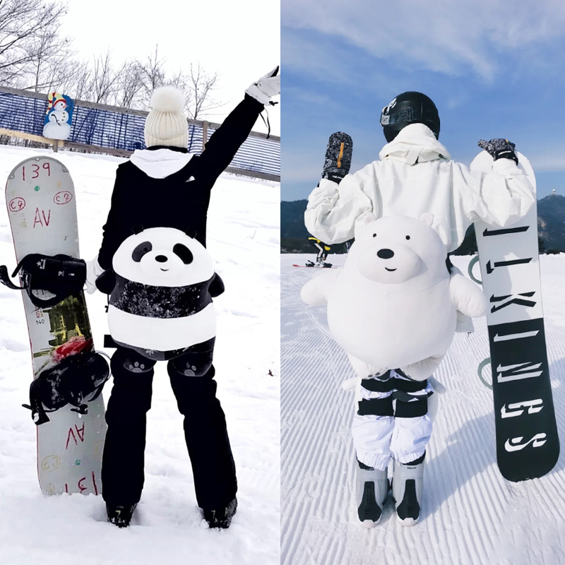 熊猫大人滑雪防摔护膝单板双板