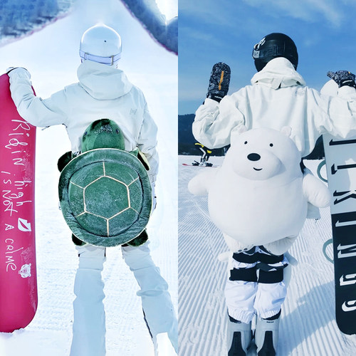滑雪护臀小乌龟单双板护膝护臀