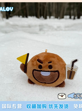 日本ULALOV 北海道饼干玩偶卡通搞怪shooky公仔小屎蛋子挂件礼物