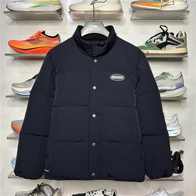 李宁羽绒服男防泼水宽松立领外套
