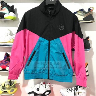 2020春季款李宁拼接夹克男韦德系列时尚潮流宽松运动外套AJDQ061