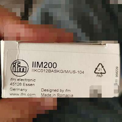 可维修全新德国易福门接近开关IIM200 光电传