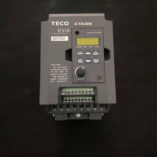 220V 可维修拆机台安变频器E310 0.4KW 保 2P5