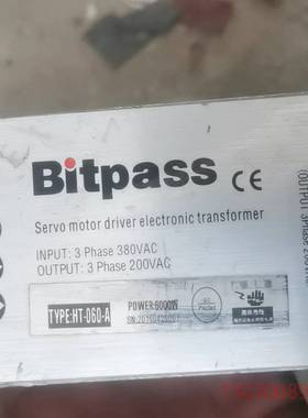 可维修出个Bitpass伺服电子变压器，型号HT-060-A