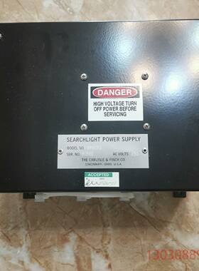 可维修美国进口探照灯电源3PS230，带控制台，