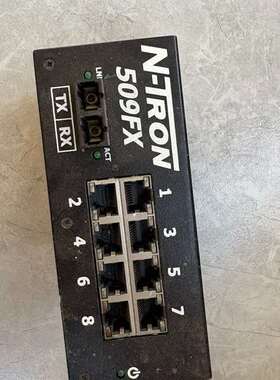 可维修N-TRON509FX，8口工业交换机，实物图