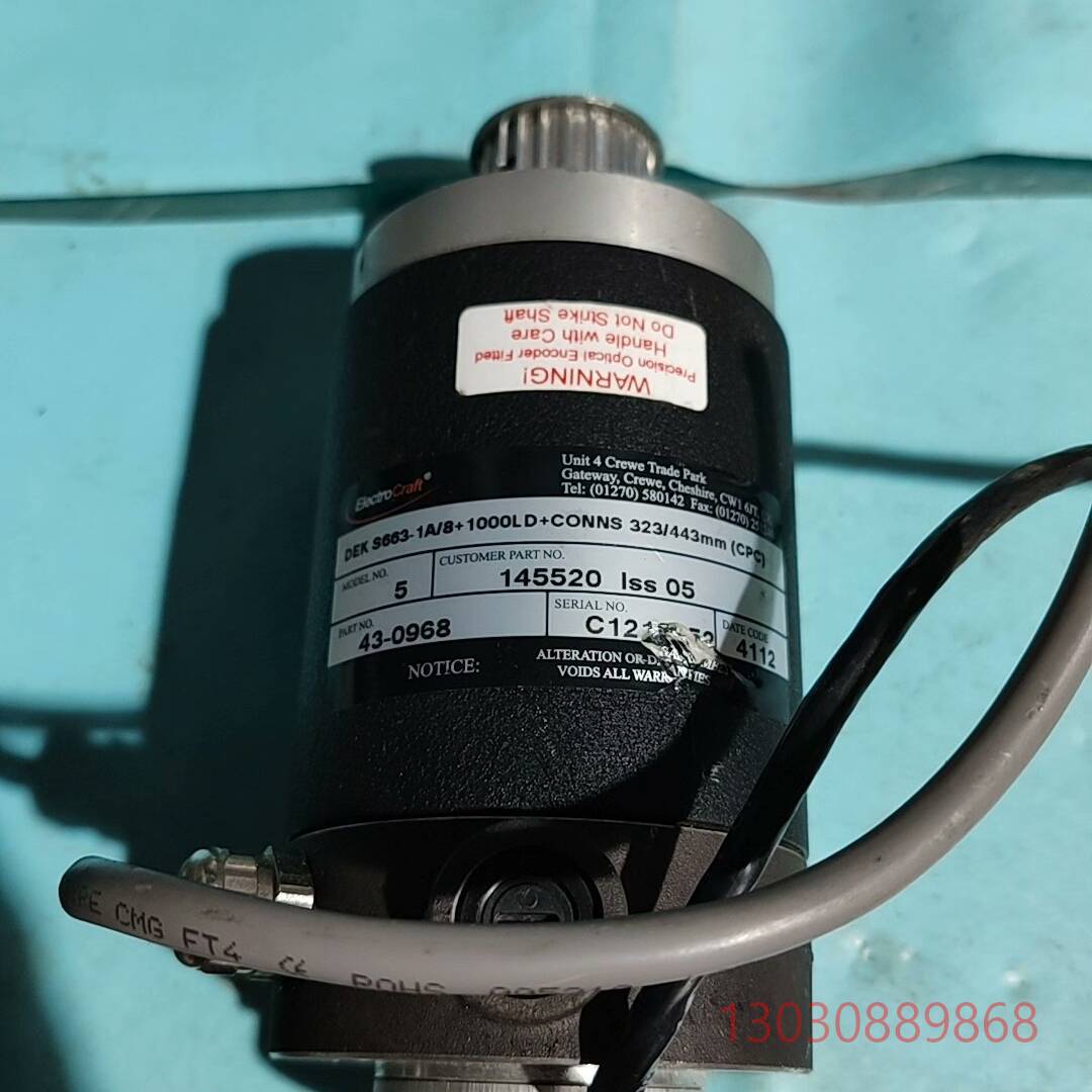 可维修DEK S663-1A/8+1000LD+CONNS电机马达