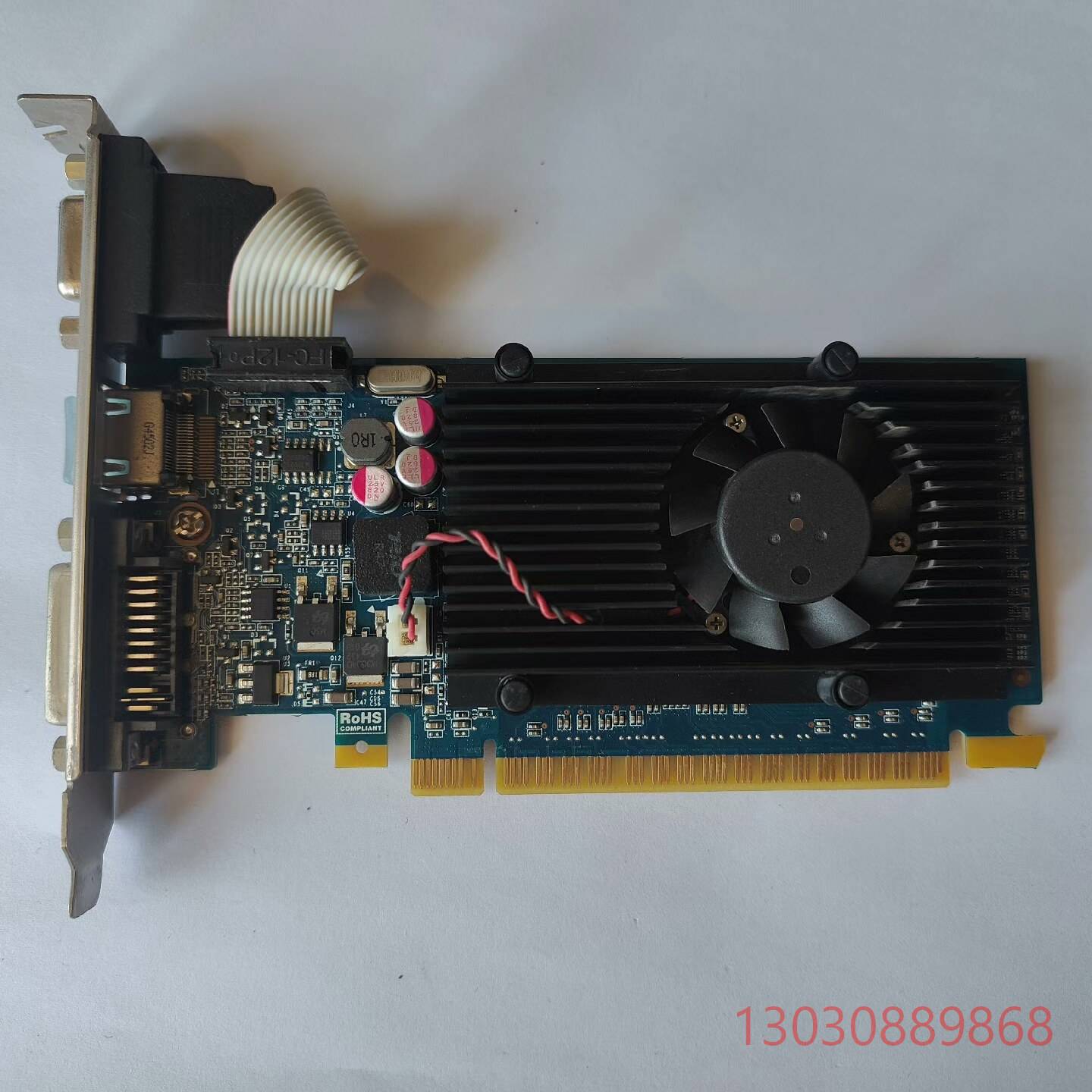 可维修拆机GT705 1G显卡。功能正常,保证没有暗
