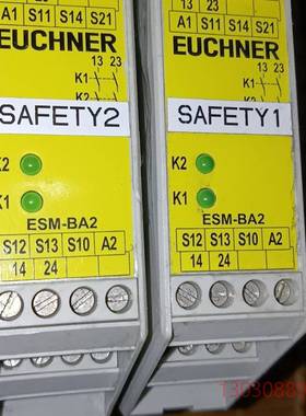 可维修Euchner 085610 安士能全新安全继电器 ESM-