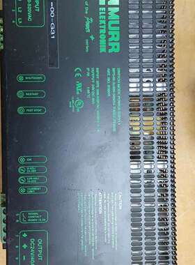 可维修MPS40-3x400-500/24德国MURR(穆尔 )开议价
