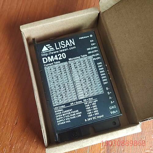 可维修LISAN 电机驱动器 DM420全新带包装实物图