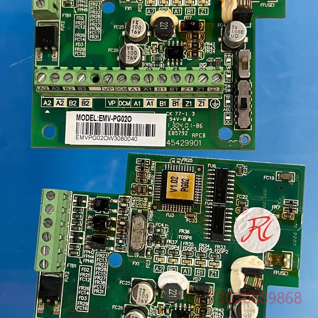 可维修EMV-PG02O 拆机台达变频器PG卡 EMV-PG02O