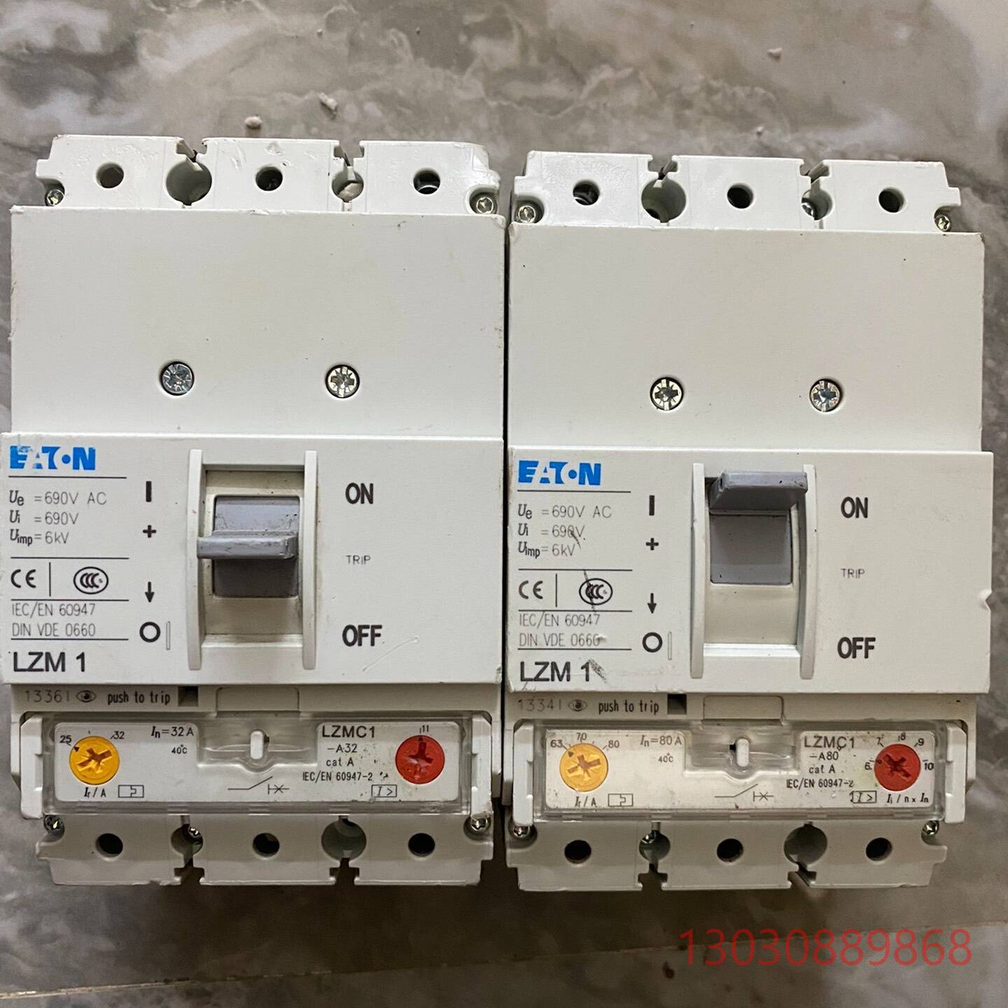 可维修EATON伊顿穆勒塑壳断路器LZMC1-A32 A80 A1