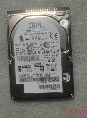 可维修IBM DARA-206000 6.00GB 2.5寸IDE议价