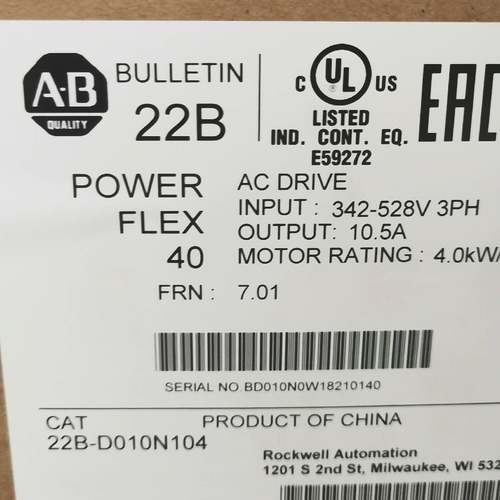 可维修AB变频器 22B-D010N104