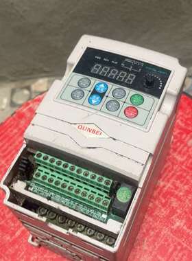 可维修上海群倍变频器QLP-G10/0.75G-A2变频器0.75