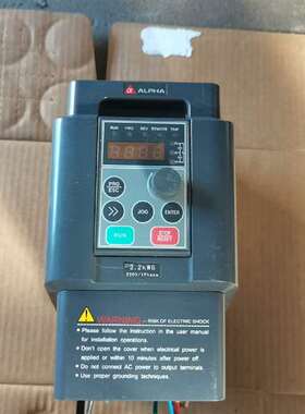 可维修拆机阿尔法变频器2.2kw，ALPHA700M-S22R2G