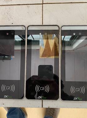 可维修中控xface60人脸考勤门禁一体机带背板