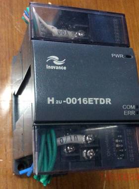 可维修汇川PLC模块 H2U-0016ETDR 成色九成新 拆机