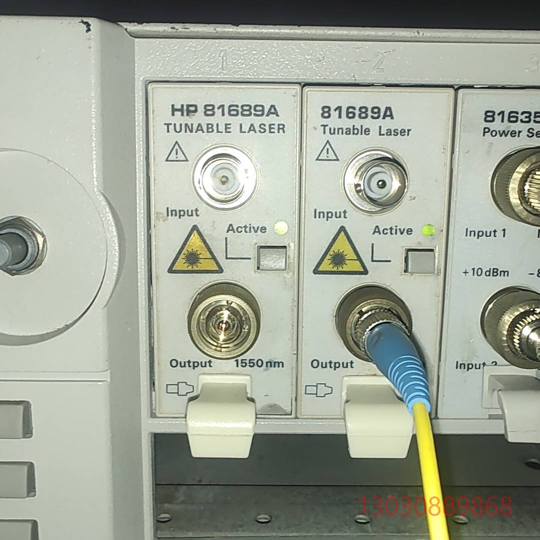安捷伦81689A可调激光器，1550nm波长，功率议价