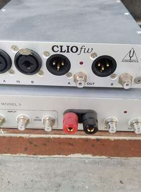 可维修QCbox-model5，CLIO11.21电声测试仪一套，