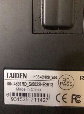 可维修台电TAIDEN手拉手会议话筒HCS－4891RD-S/50