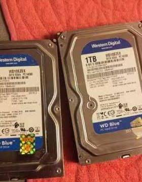 可维修西数1tb硬盘WD10EZEX-08WN4A0工控机拆机