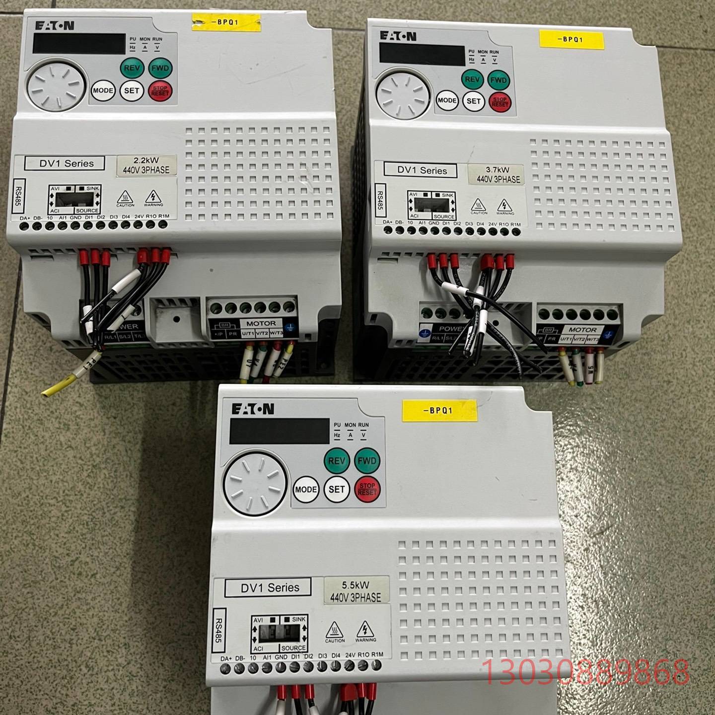 可维修伊顿变频器DV1-346D0FB DV1-349D0FB D