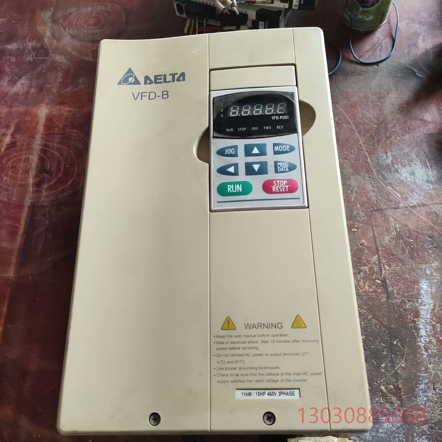 可维修台达变频器VFD110B43A原装拆机包上机 质