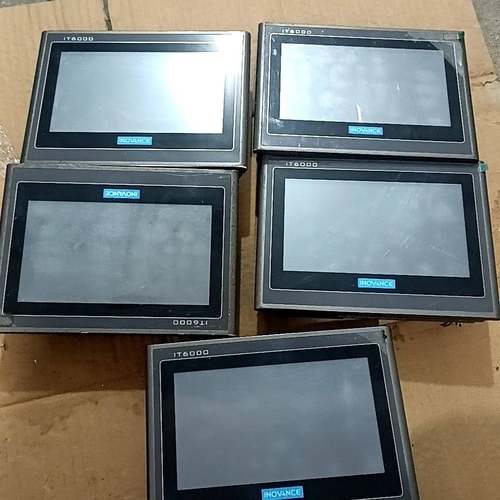 可维修汇川触摸屏IT6070T共10多个，橙色好，看