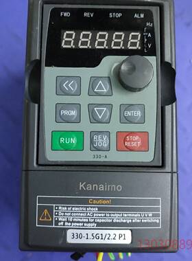 可维修kinaimo变频器1.5KW，DY330 K0015G1，