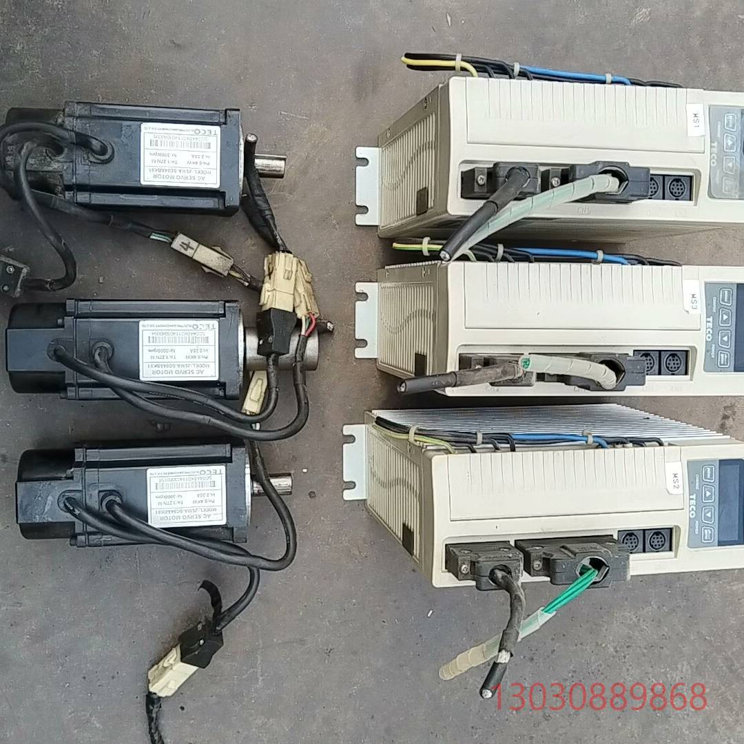 可维修东元400W伺服套装JSDA-15A  电机JSMA-SC0