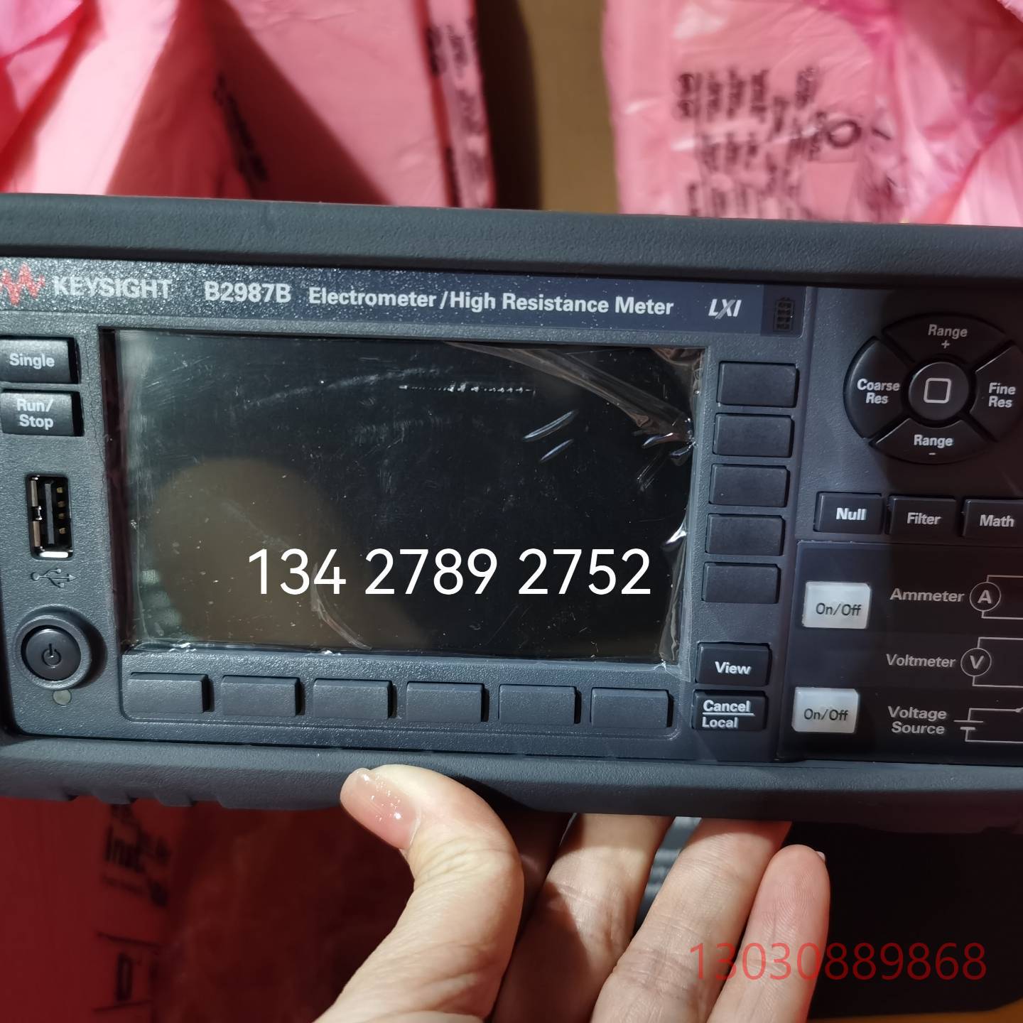 可维修是德科技Keysight B2987B静电计/高阻表，
