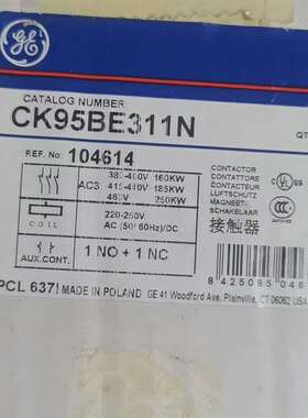 可维修通用电气GE 交流接触器CK95BE311N 104614.