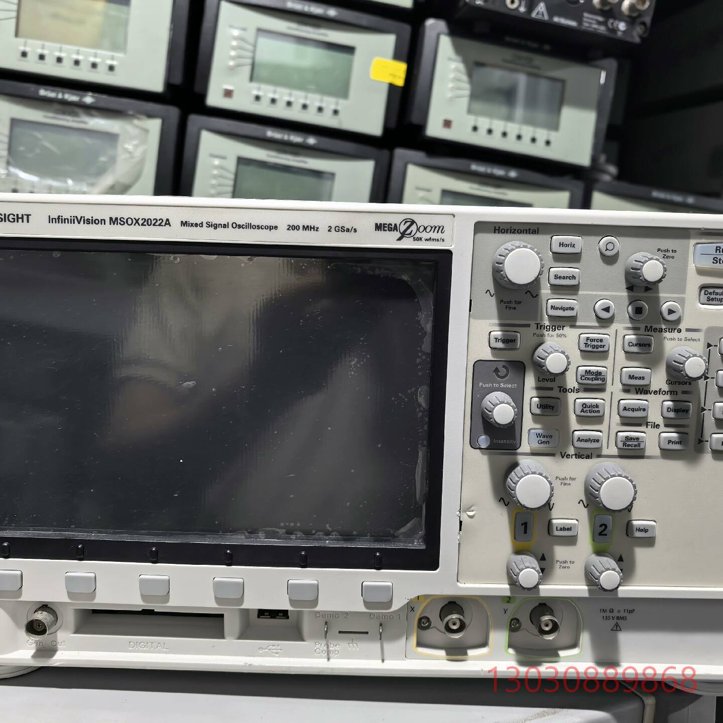 可维修是德科技DSOX2022A示波器，200M，成色新