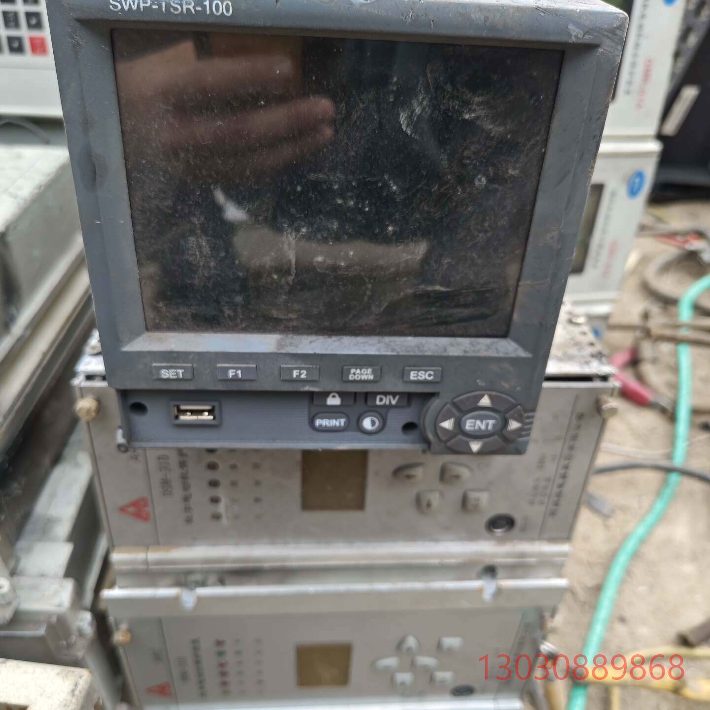 可维修拆机无纸记录仪，型号SWP-TSR102-2-0，实