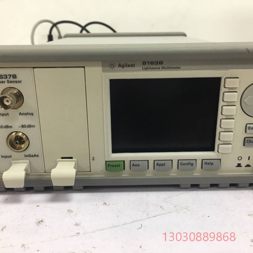 可维修Agilent8163B光功率计、81637B模块，功能包