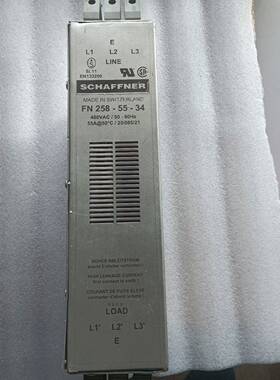 可维修FN 258-55-34，SCHAFFNER 电梯电源滤波器