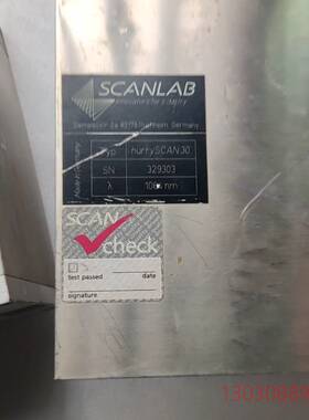 可维修议价销售 拆机德国SCANLAB施肯拉hurrySCAN