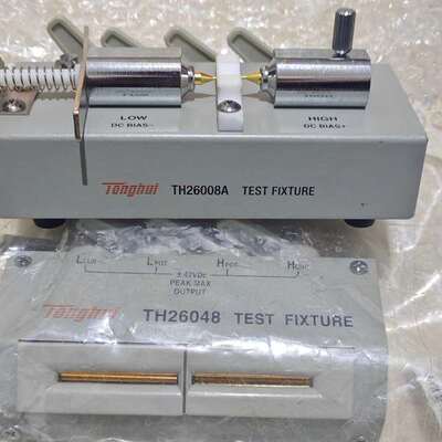 可维修tonghui同惠TH26008A测试夹具th26048全新