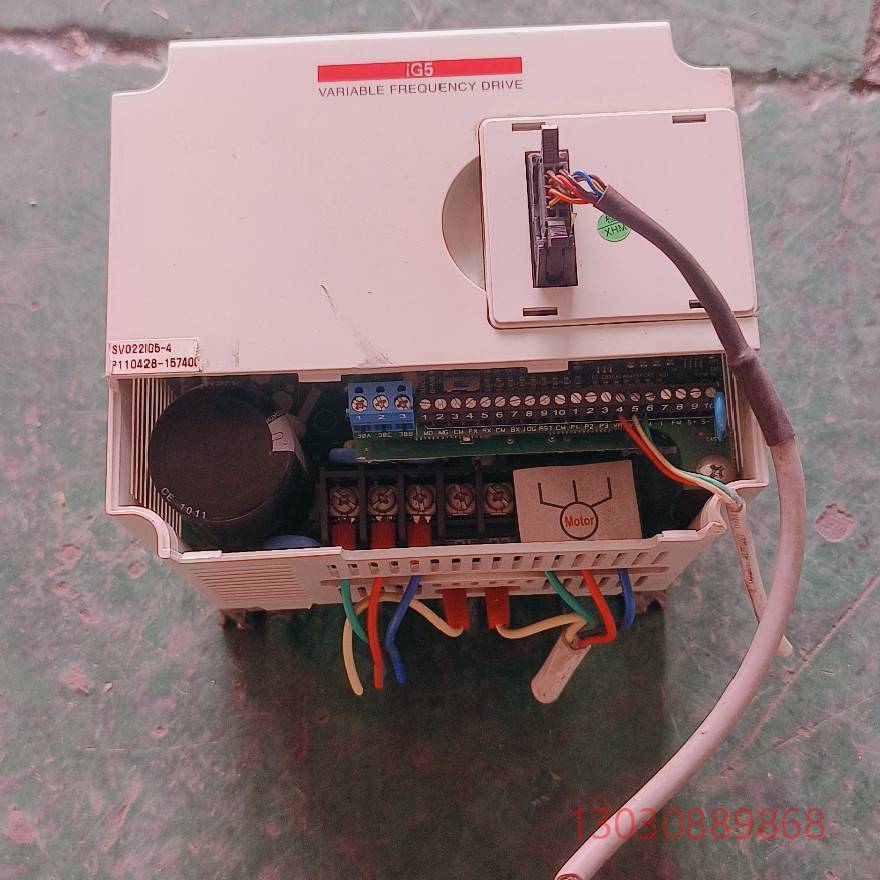 可维修拆机LS变频器SV022iG5-4N