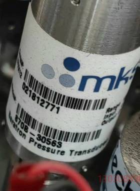 可维修MKS压力传感器870B-30563，100PSI拆机成色