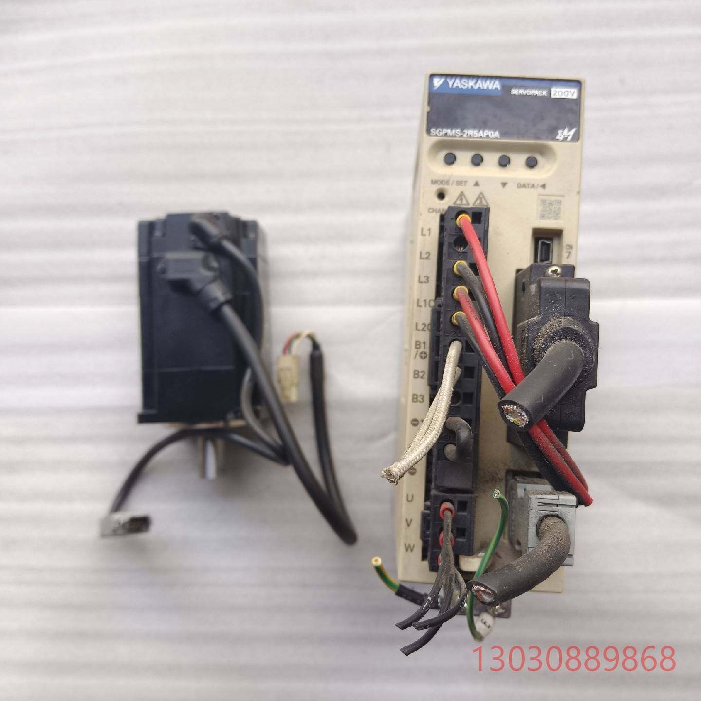 可维修安川驱动SGPMS-2R5AP0A  电机SGMMS-04A